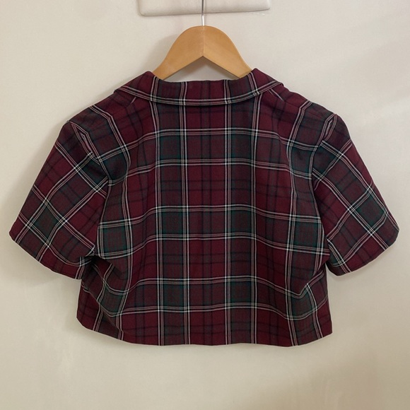 Cute Plaid Button Shirt - Picture 2 of 7